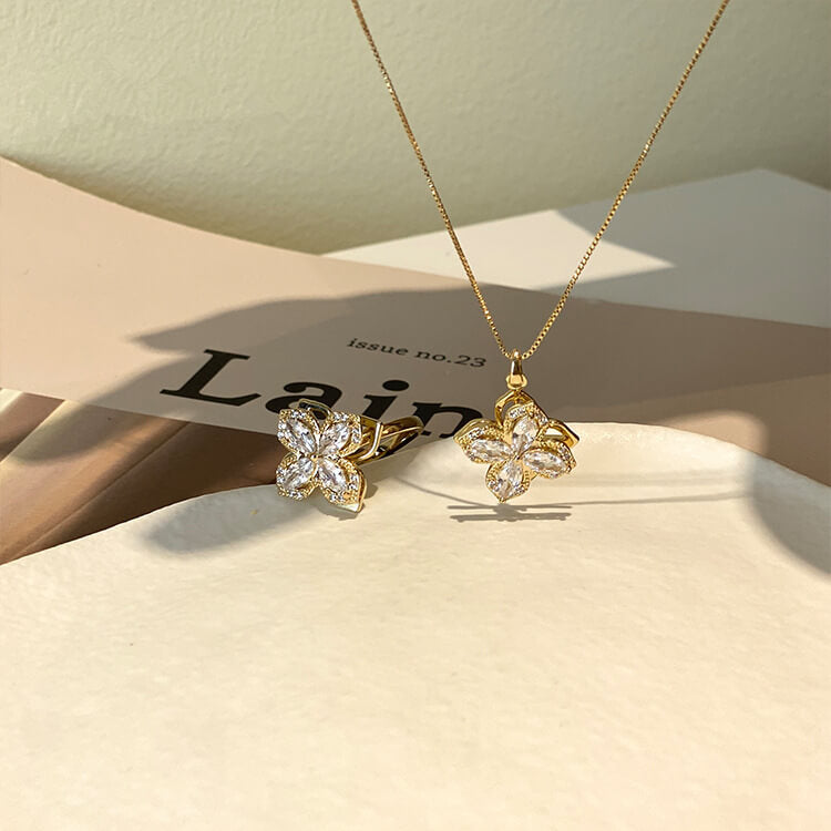 Collar Flor Giratoria