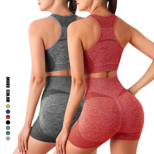 Conjunto Deportivo Short Legging Levanta Cola + Top de Regalo