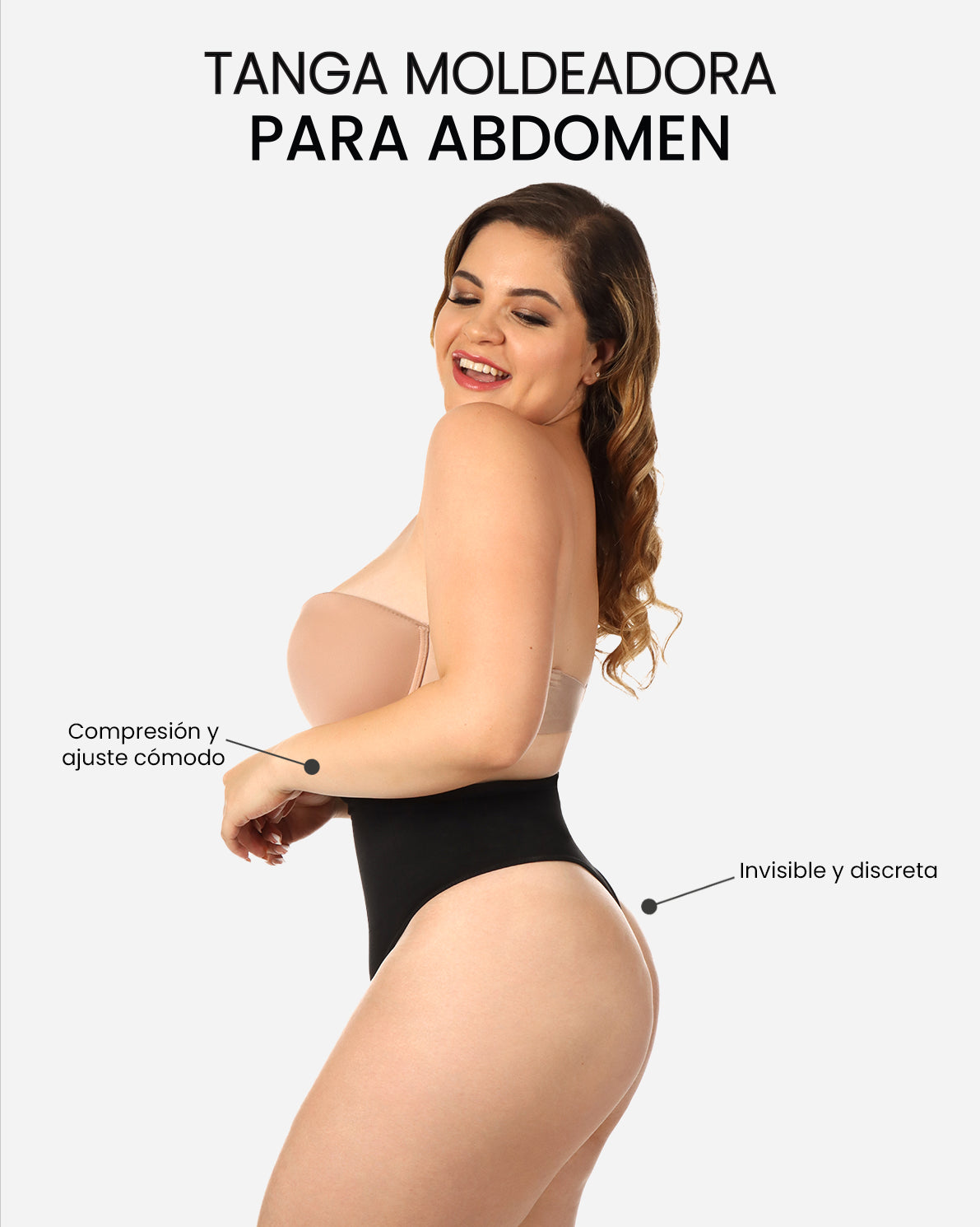 PANSHAIN™ Panty Tanga Moldeadora Control de Barriga