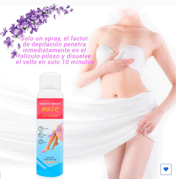 Espuma depiladora semi permanente + gratis jabon depilador