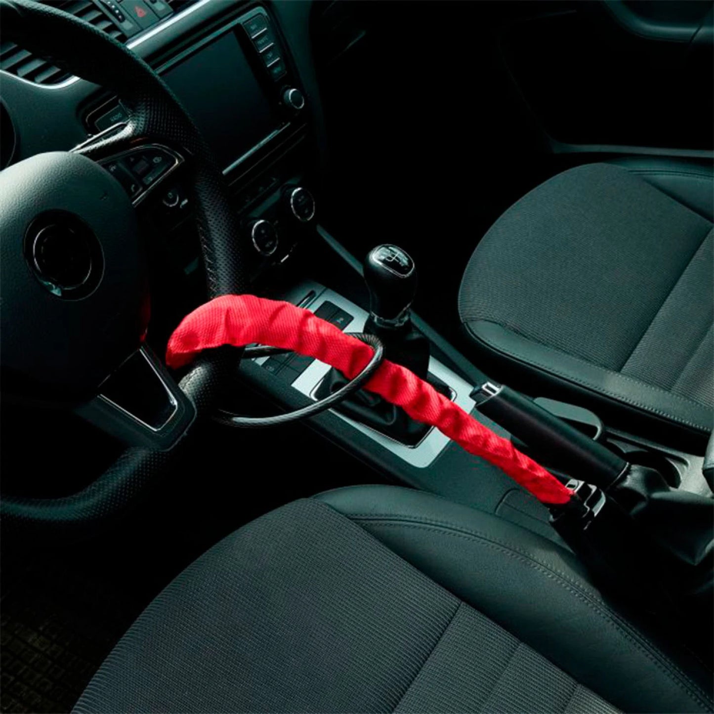 Candado para Volante, Antirrobo, Ajuste Universal,