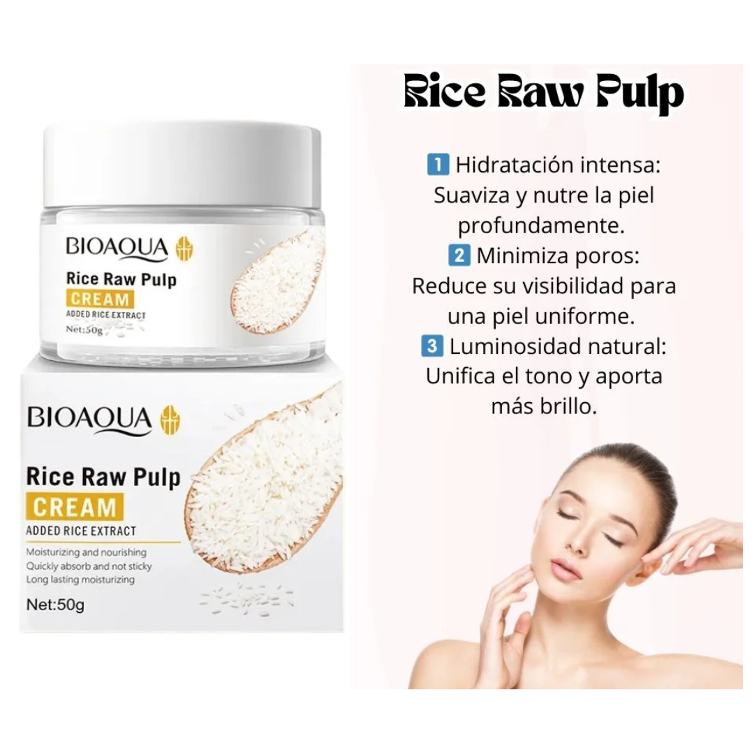 CREMA FACIAL DE ARROZ