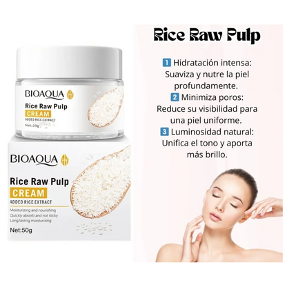 CREMA FACIAL DE ARROZ