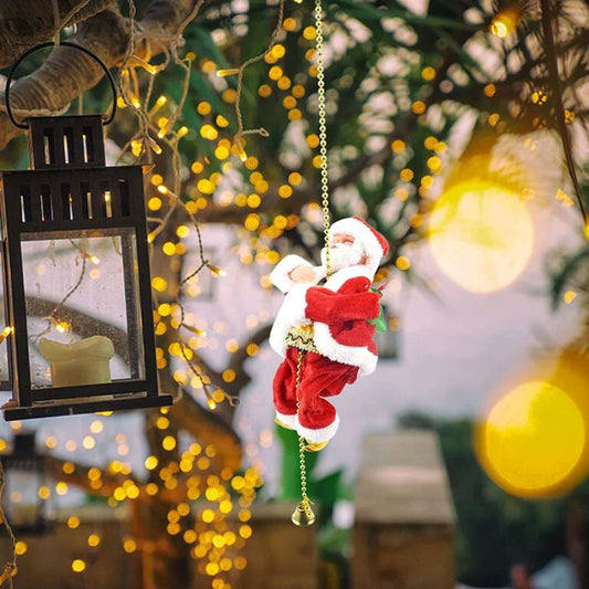X1 DECORACION PAPA NOEL CON CUERDA