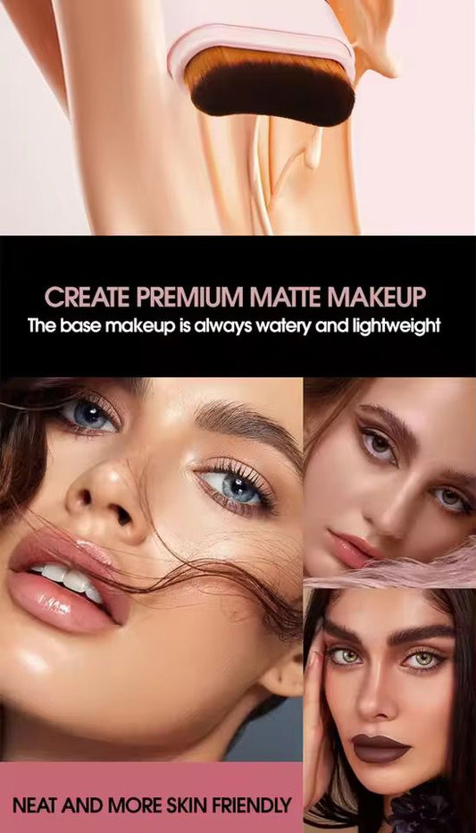 Base de Maquillaje 2 en 1 con Brocha