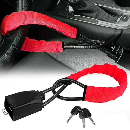 Candado para Volante, Antirrobo, Ajuste Universal,