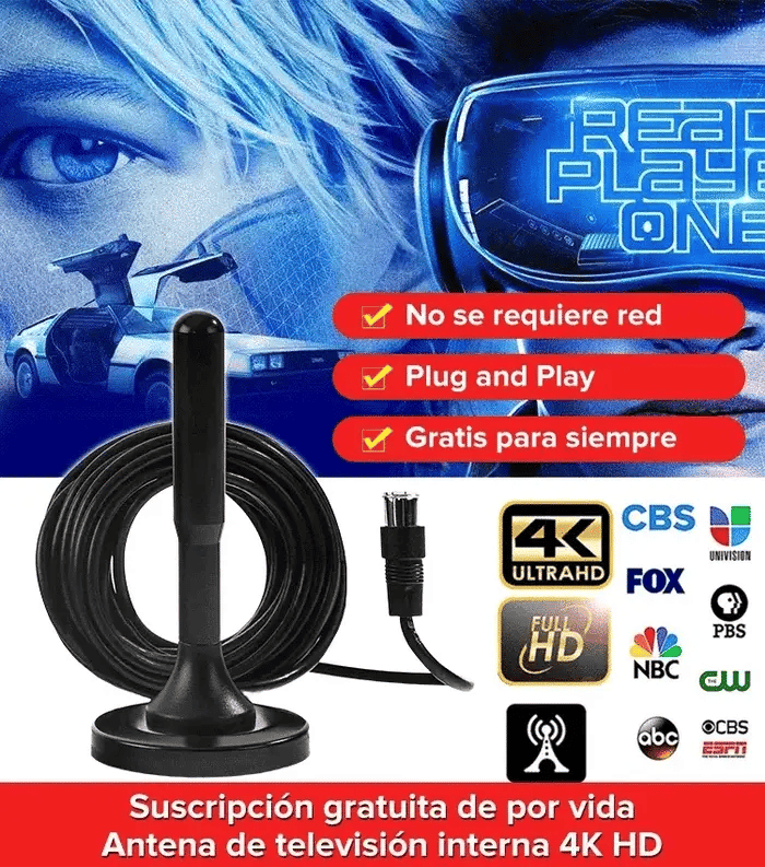 ANTENA HD TV 4K