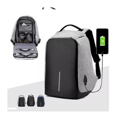 MOCHILA ANTI ROBO + GRATIS RELOJ INTELIGENTE