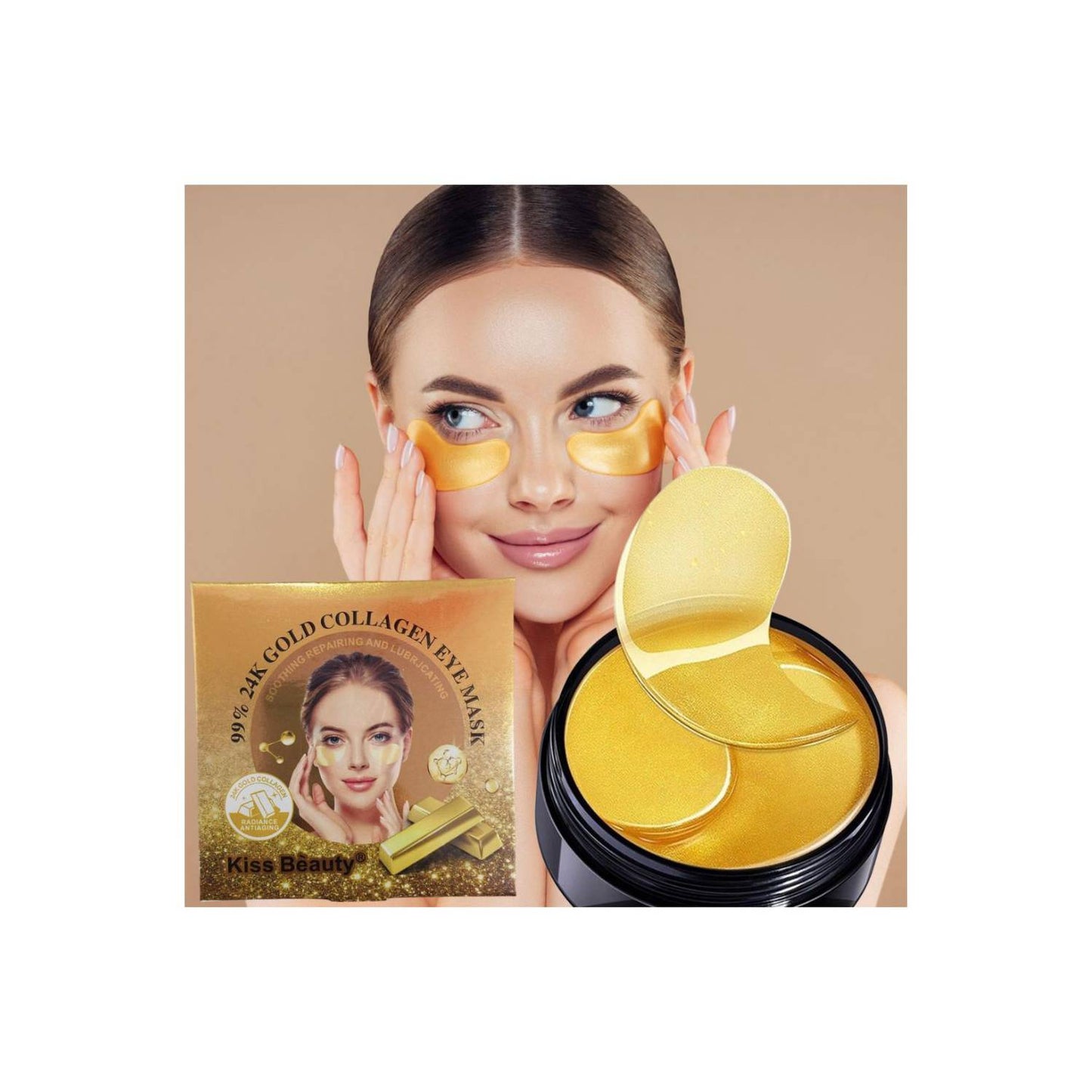 KIT CONTORNO DE OJOS 👀 COLAGENO 24K & ALGAS MARINAS 🍃